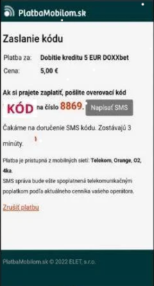 Odošlite správu